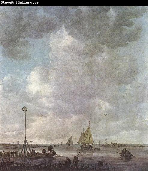 Jan van Goyen Marine Landscape with Fishermen